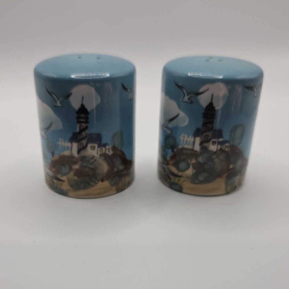 Salt And Pepper Shakers. Seaside House